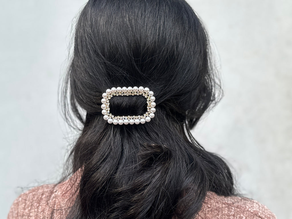Pearl Étoile Clip 🤍✨