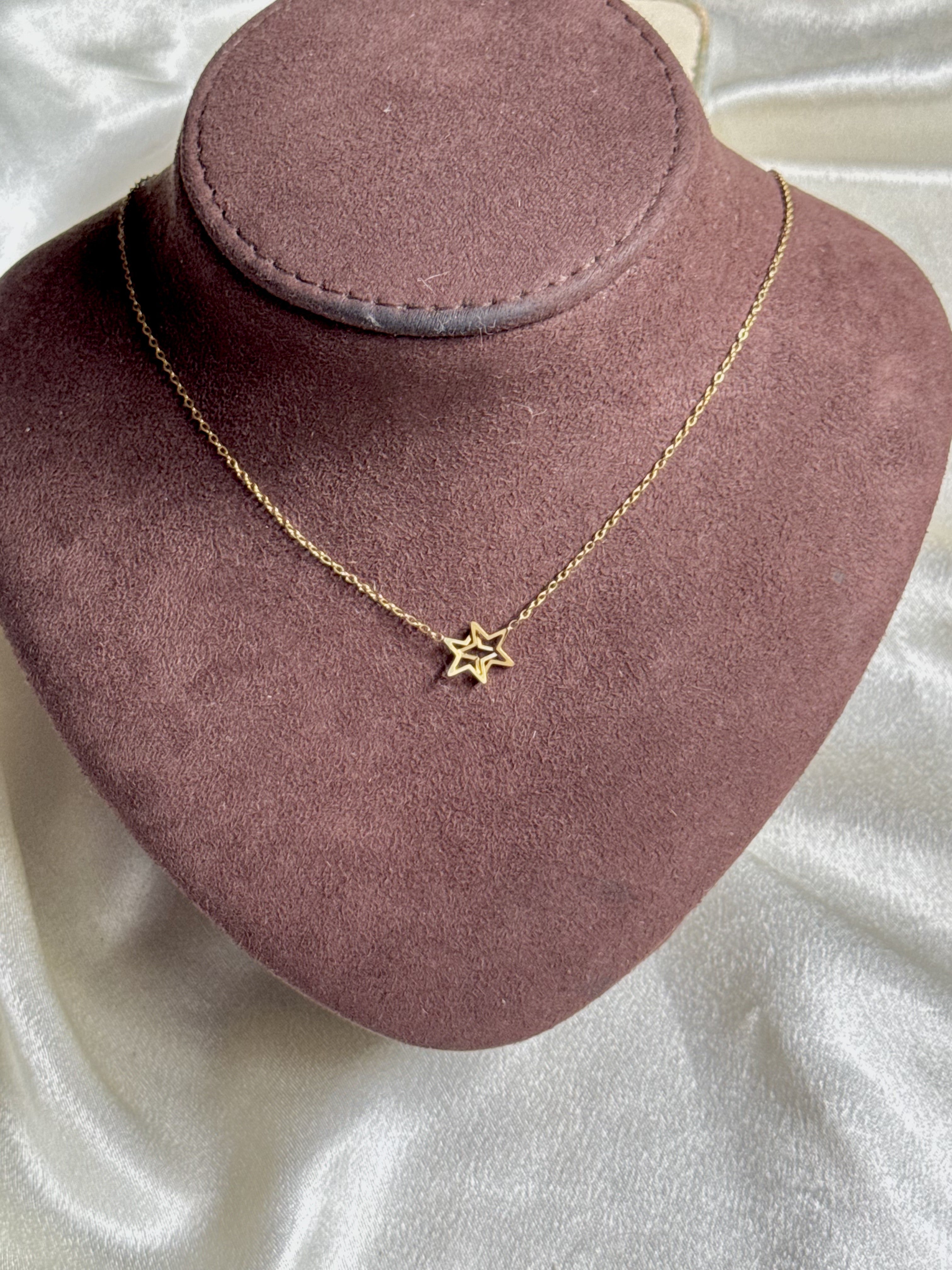 Dual Star Necklace