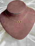 Dual Circle Necklace