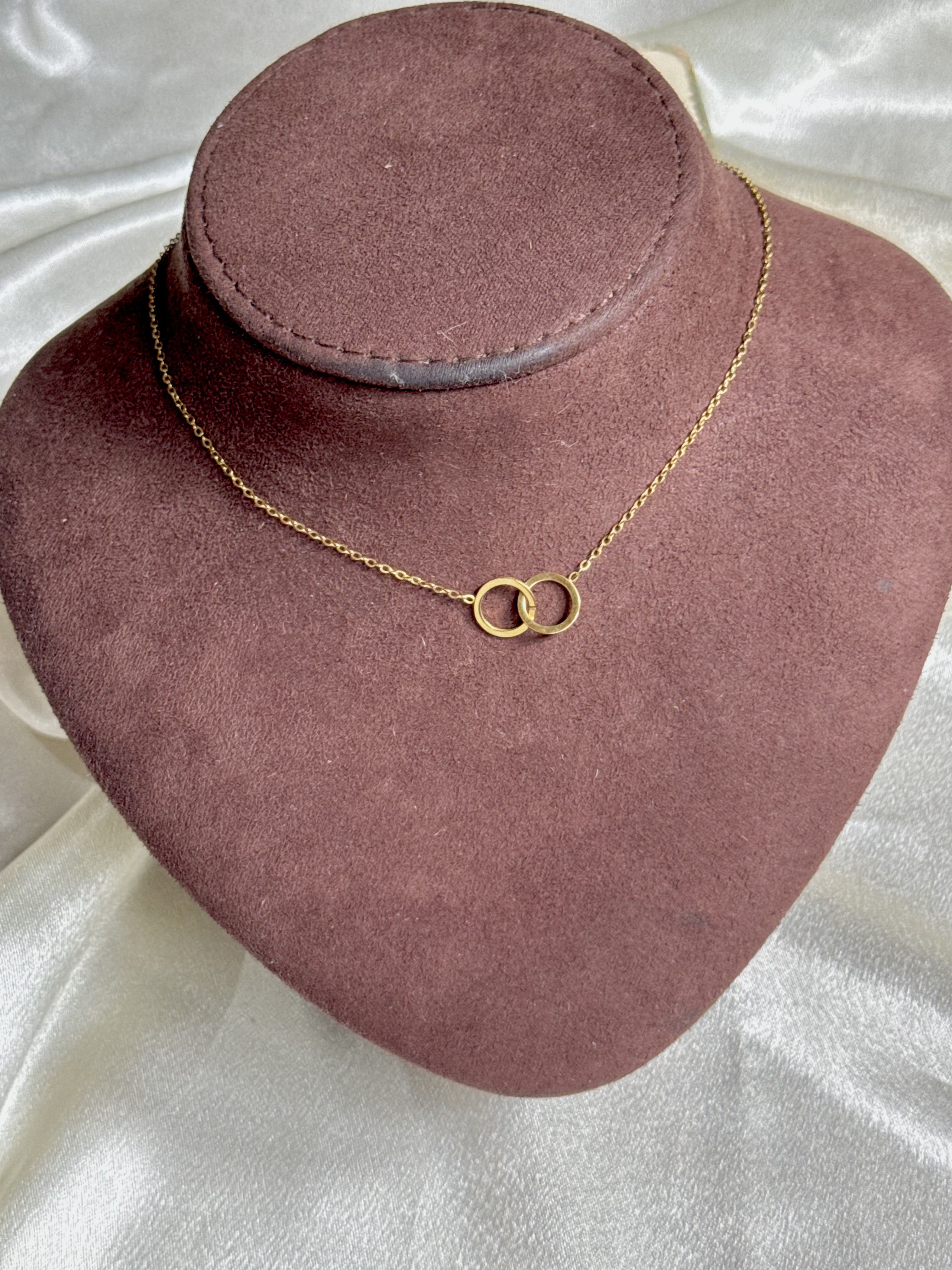 Dual Circle Necklace