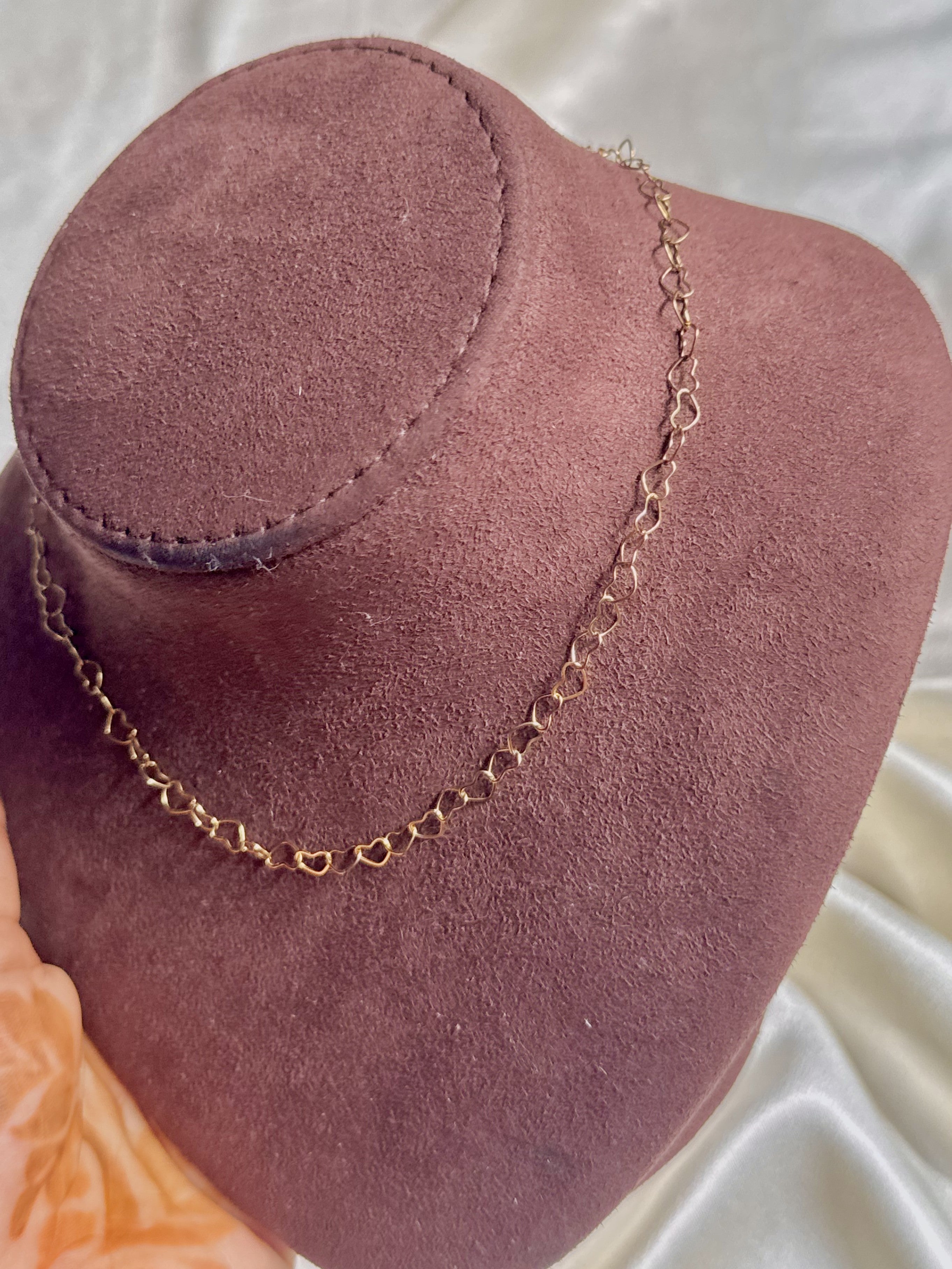 Hollow Heart Necklace