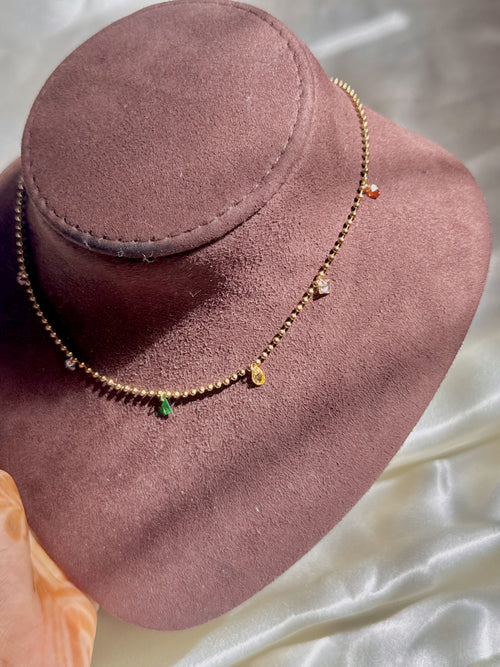 7 Multi Mini Charm Necklace