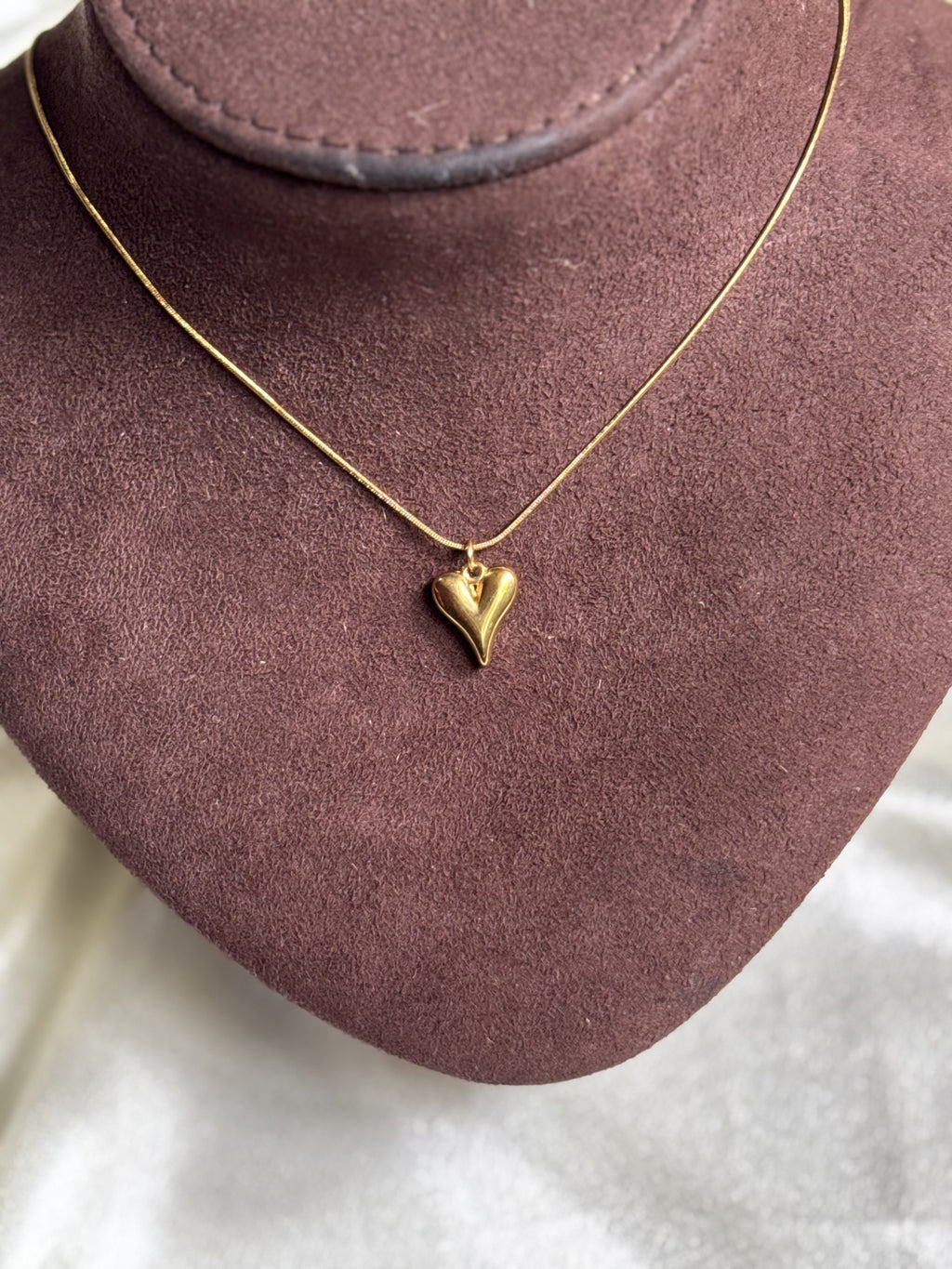 Golden Heart Necklace