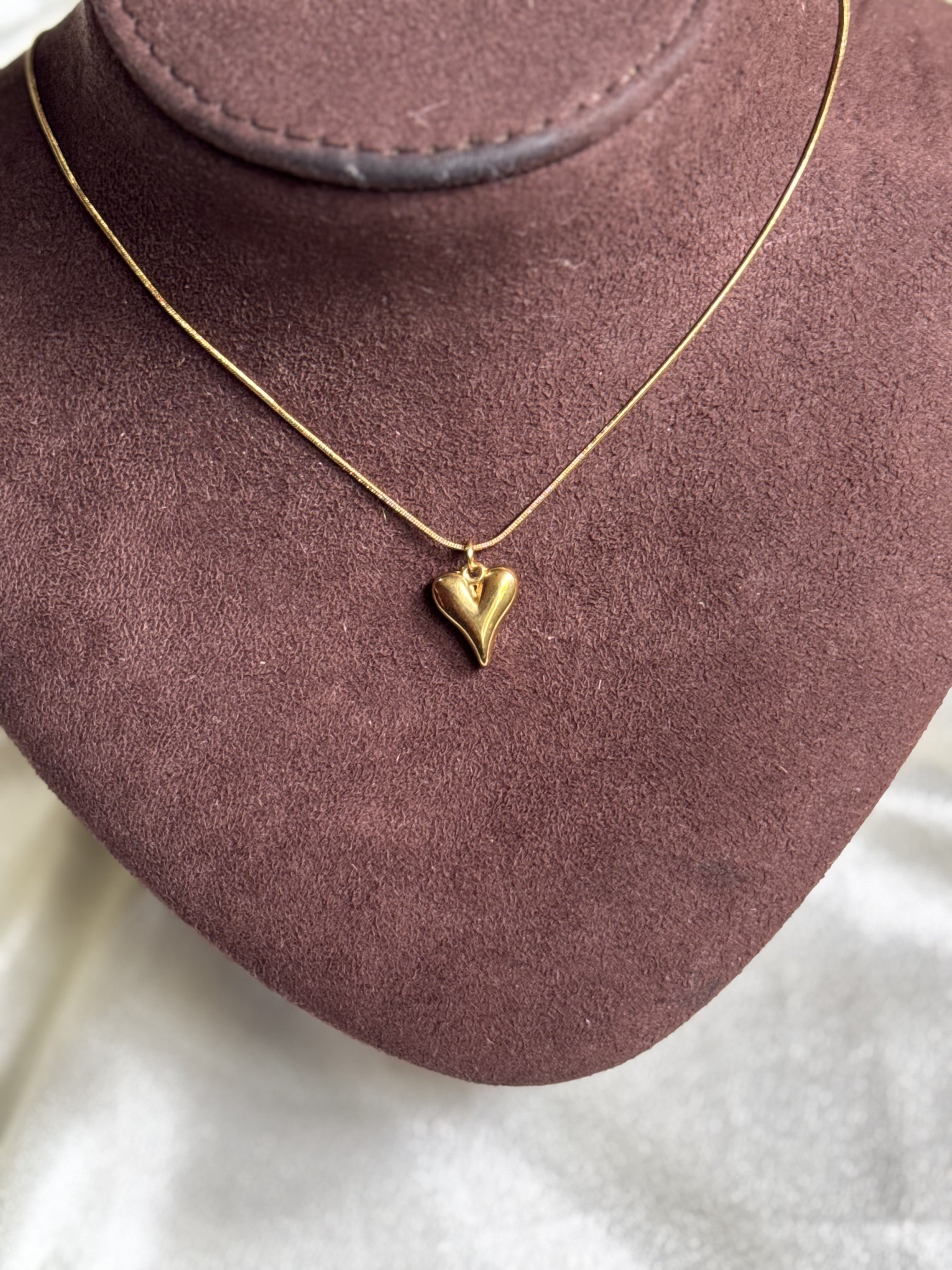 Golden Heart Necklace