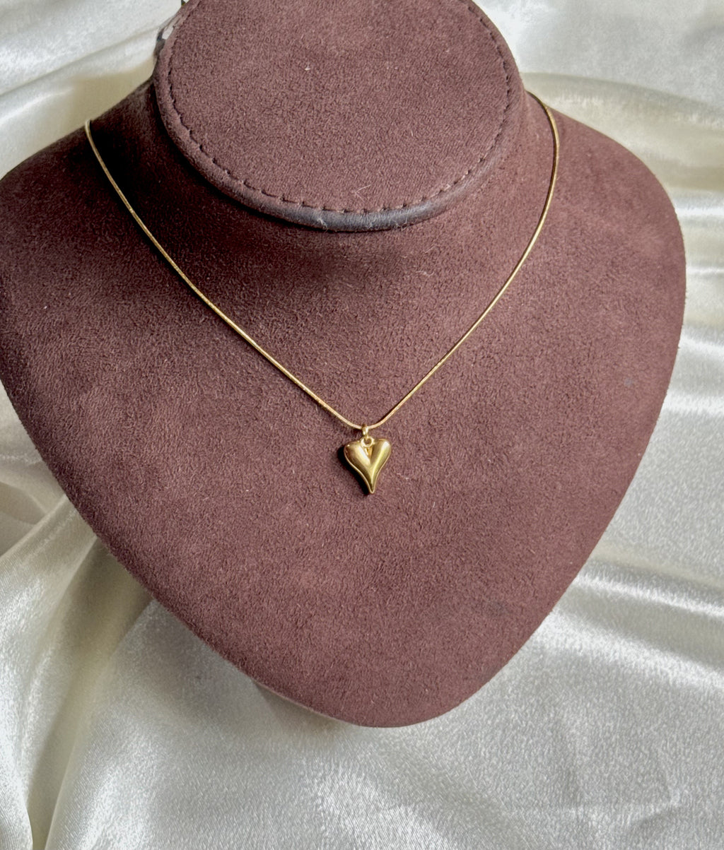 Golden Heart Necklace