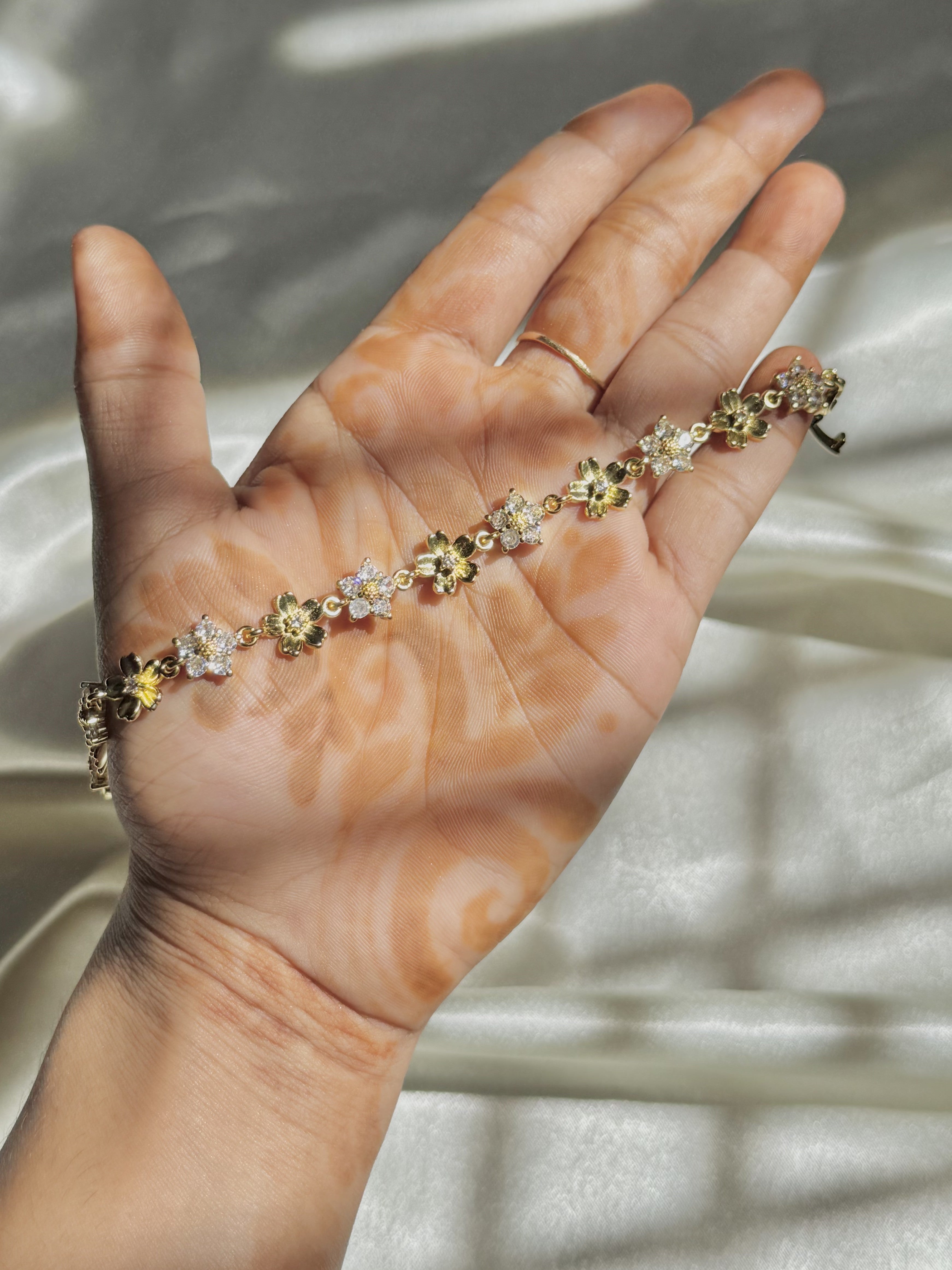 Golden Blossom Bracelet