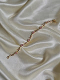 Pink Tulip Stone Bracelet