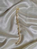 White Tulip Stone Bracelet