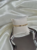Mini White Stone Locking Bangle