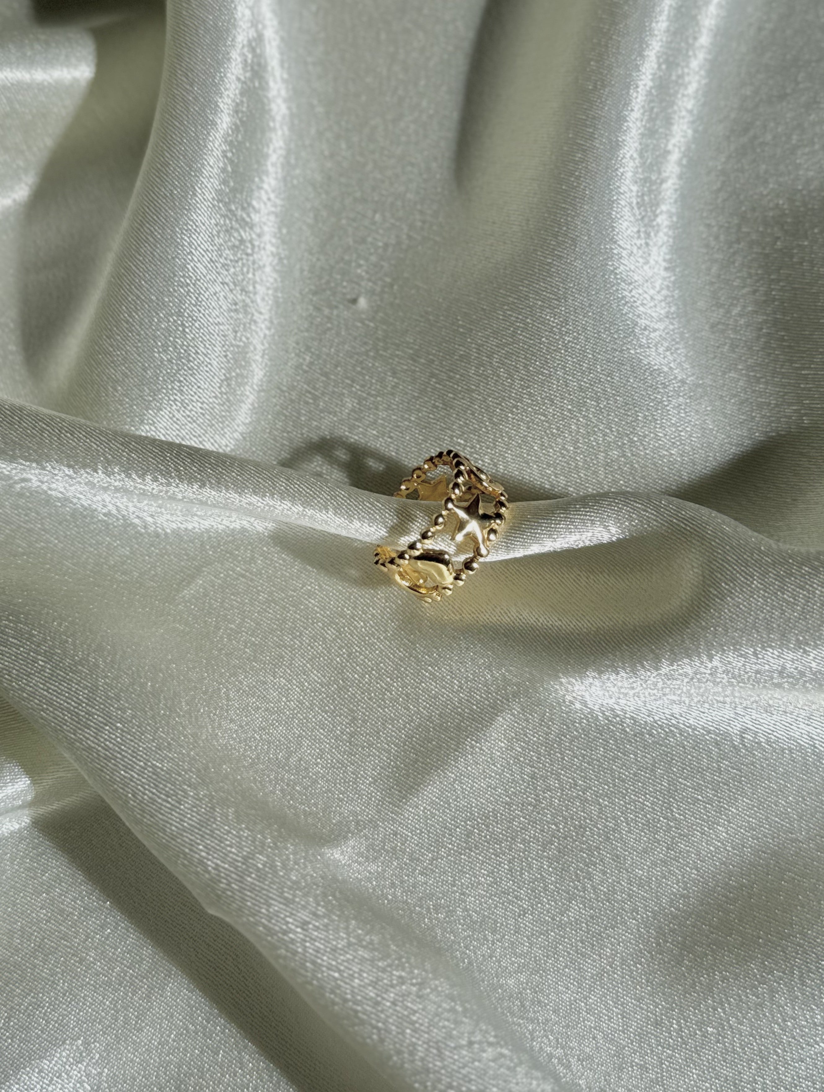 Night Sky Adjustable Ring