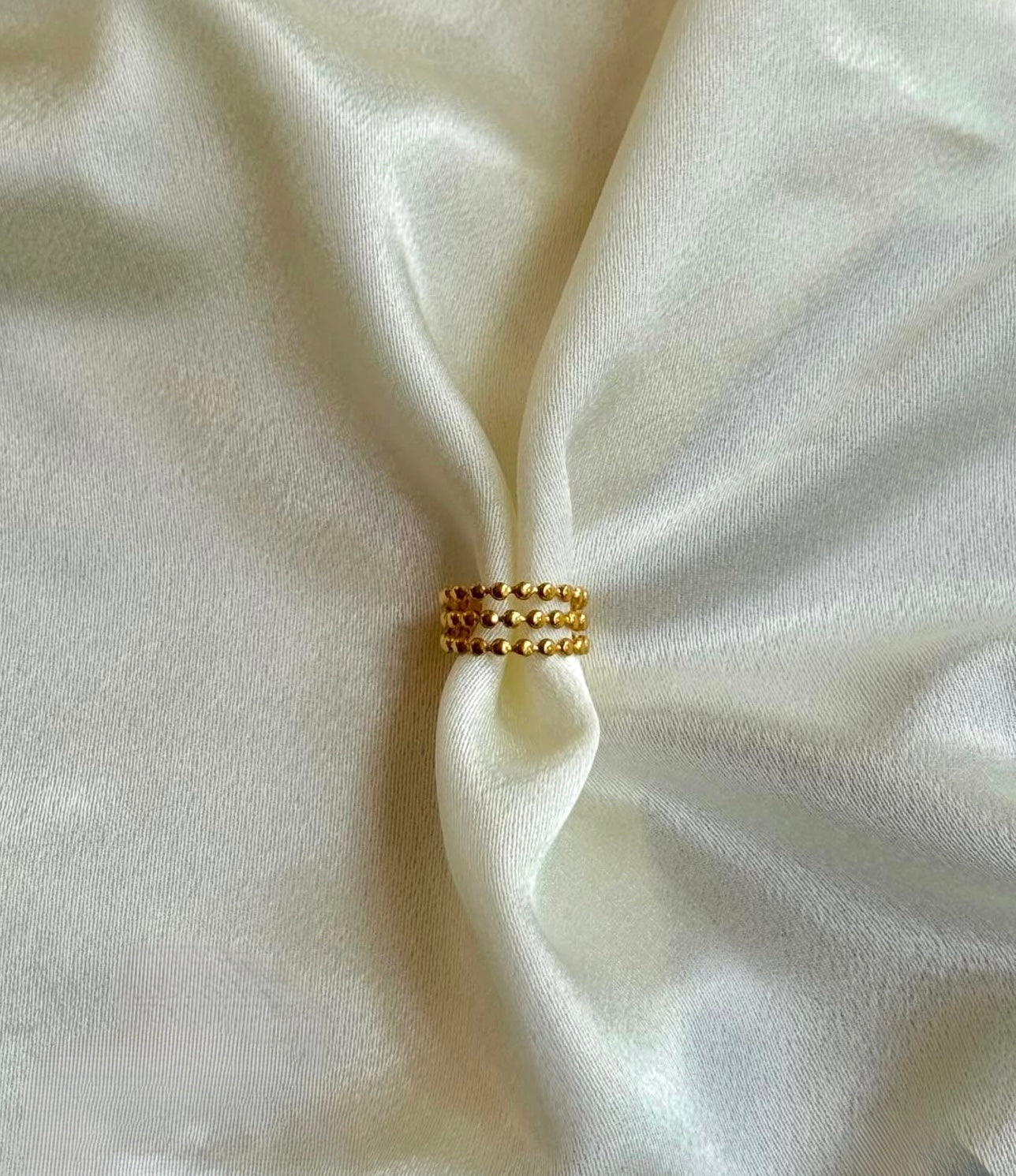 Trio Bead Ring