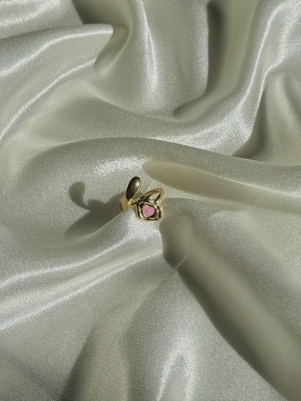 Pink Heart Ring