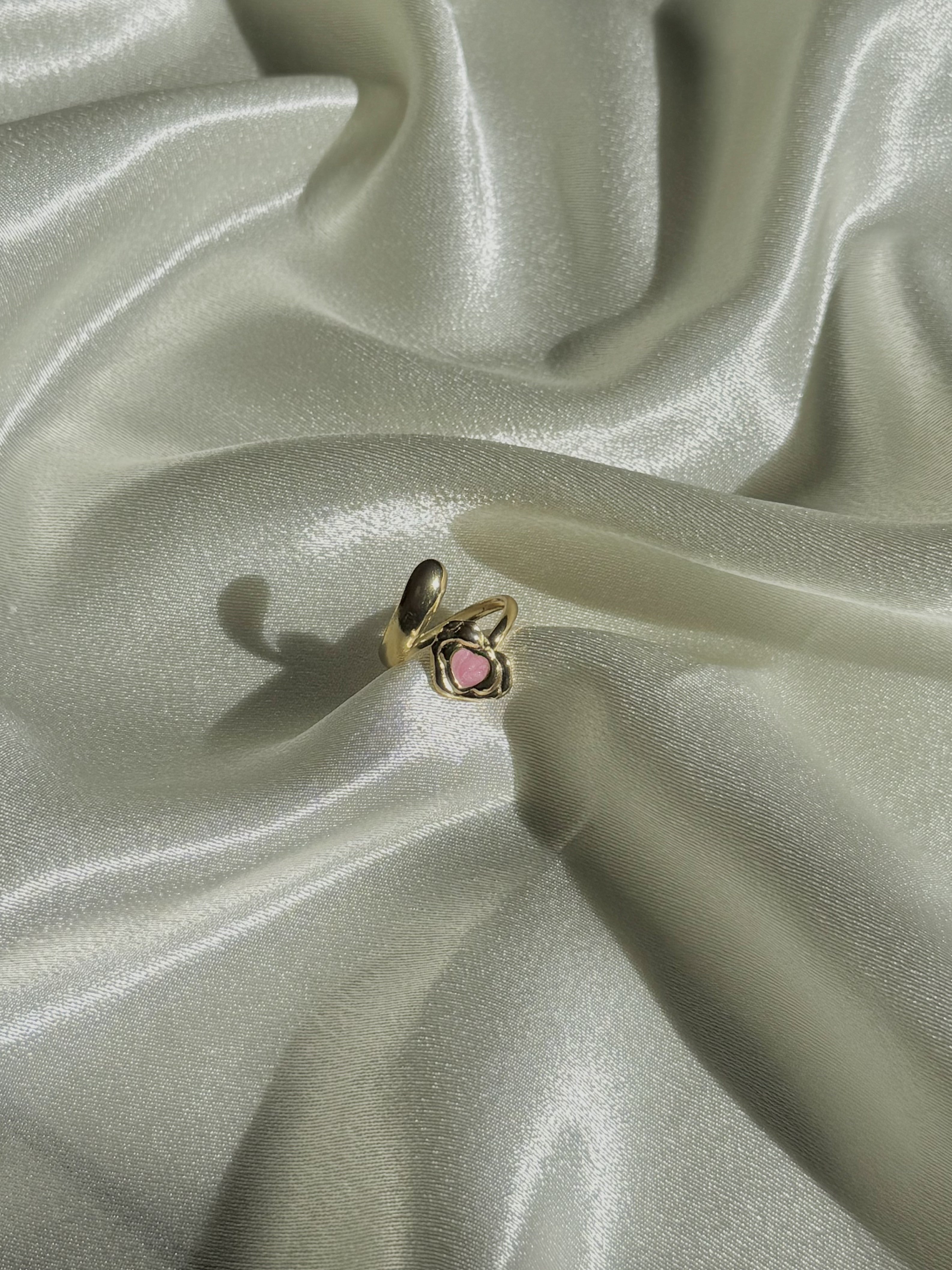 Pink Heart Ring