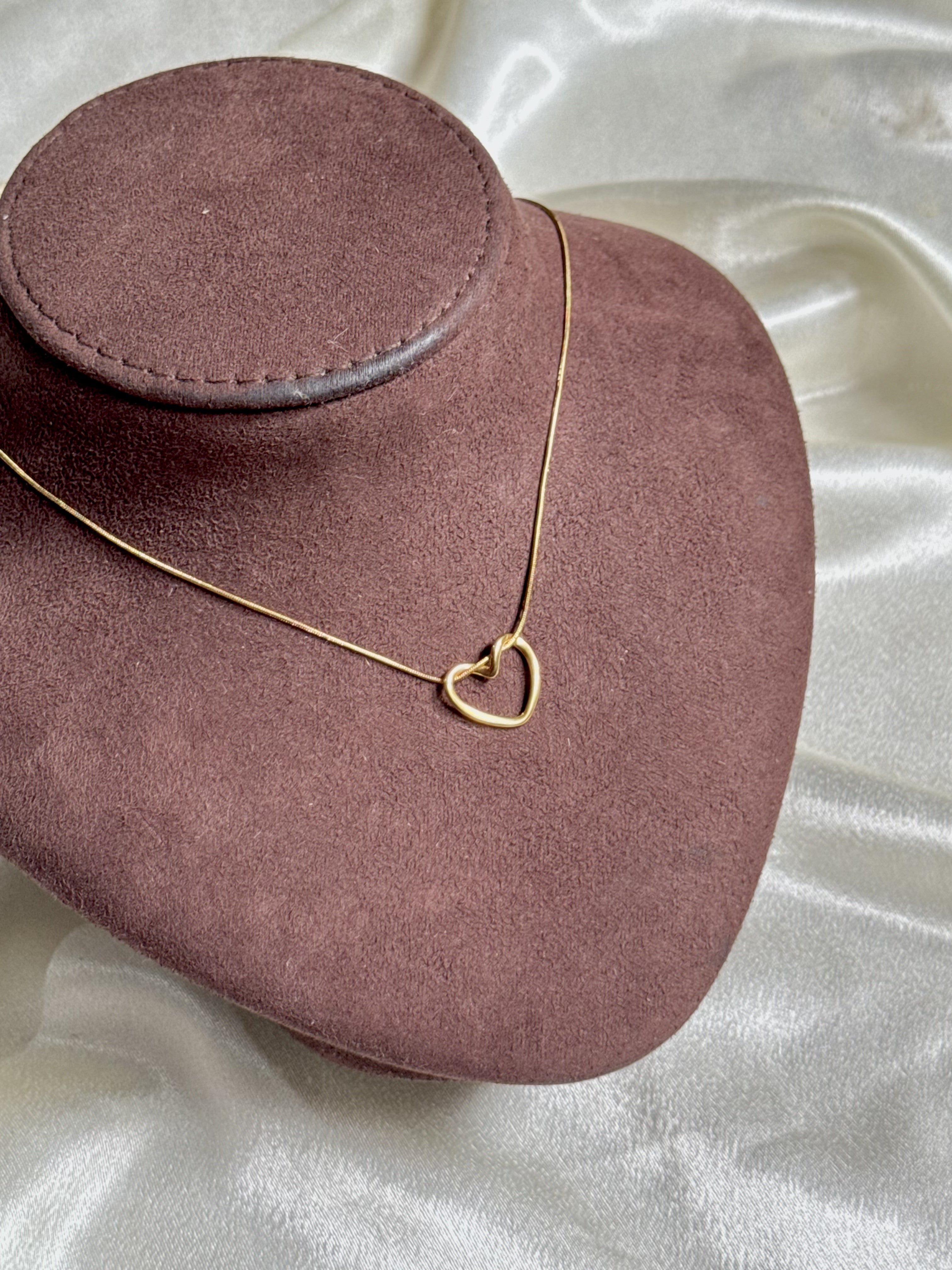 Heart Line Necklace