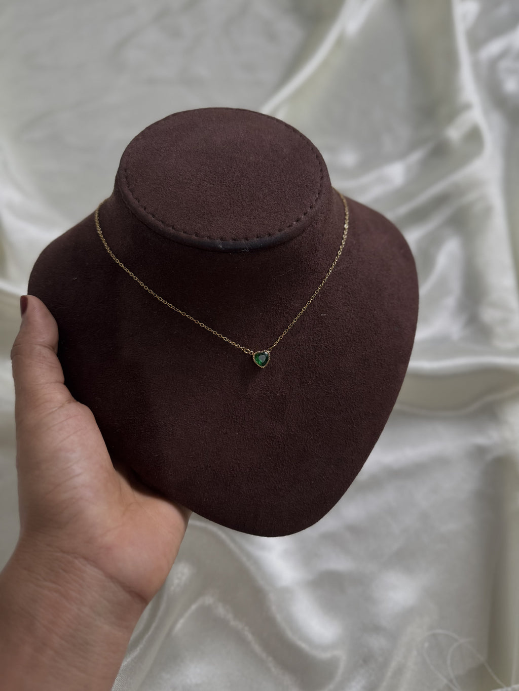 Heart Stone Necklace