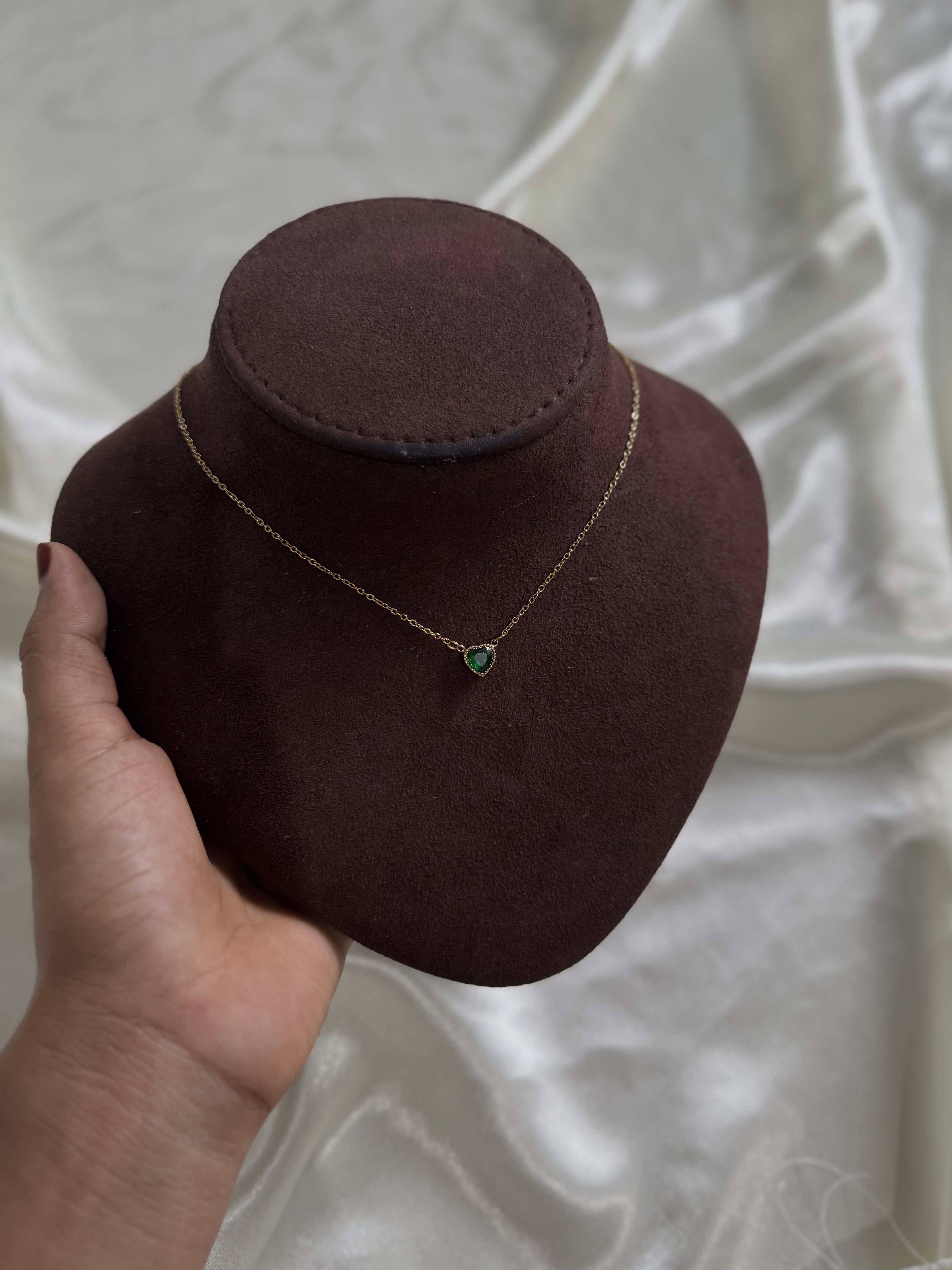 Heart Stone Necklace