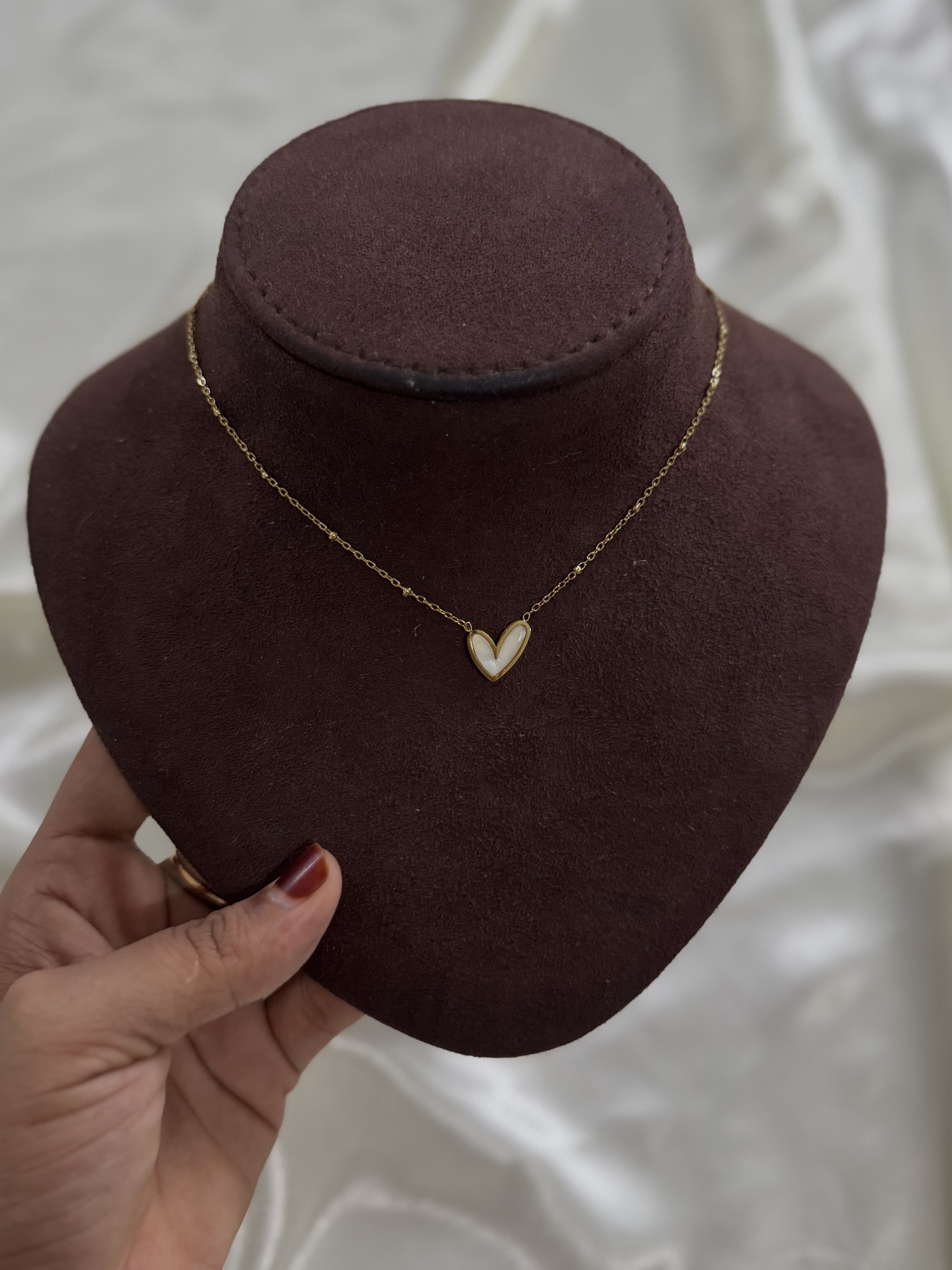 Dove Heart Necklace