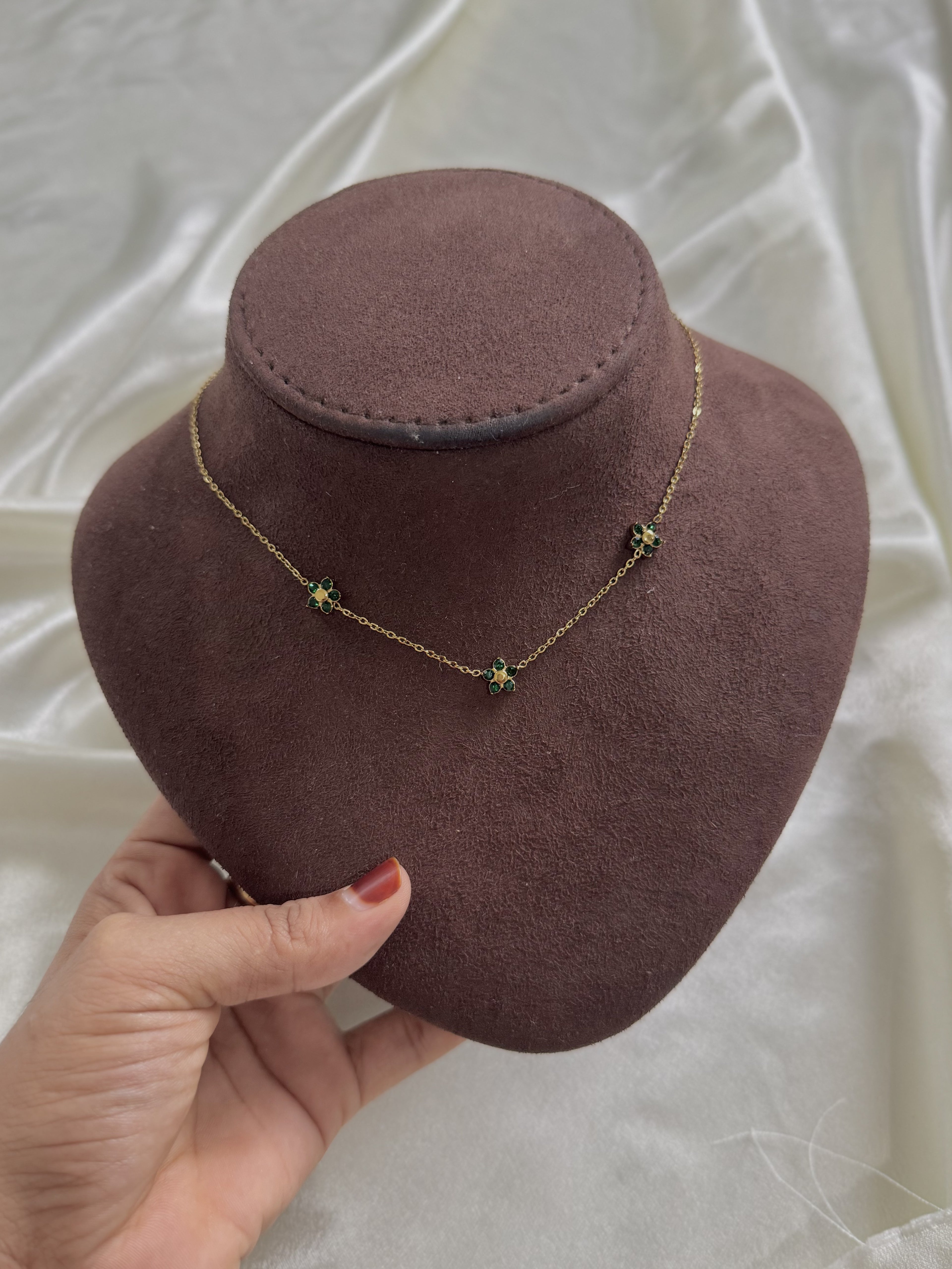 Royal Petal Link Necklace