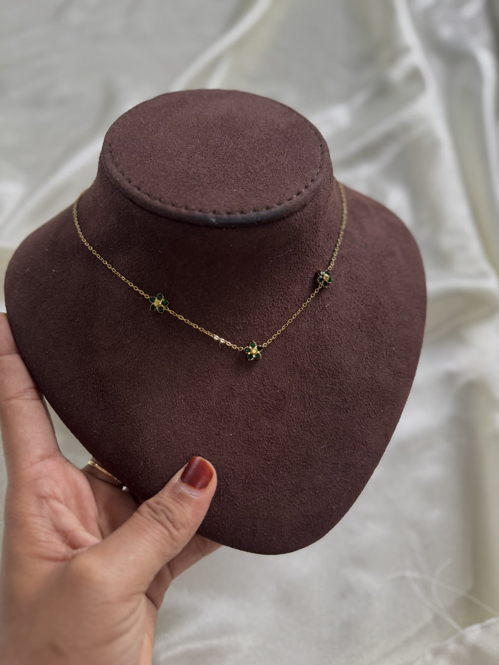 Royal Petal Link Necklace
