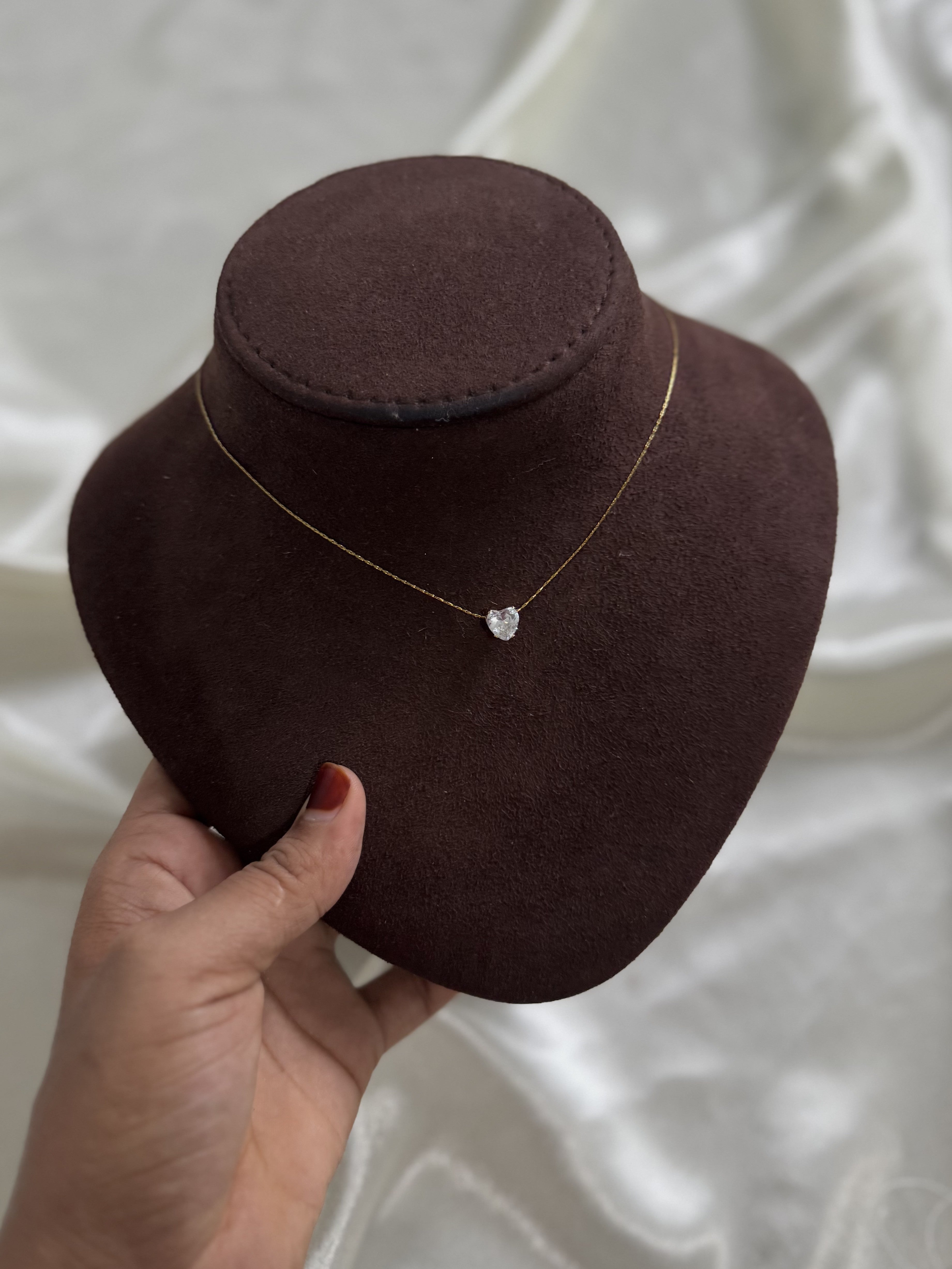Crystal Heart Necklace