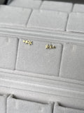 Triple Star Stud Earrings