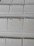 Infinity Heart Stud Earrings