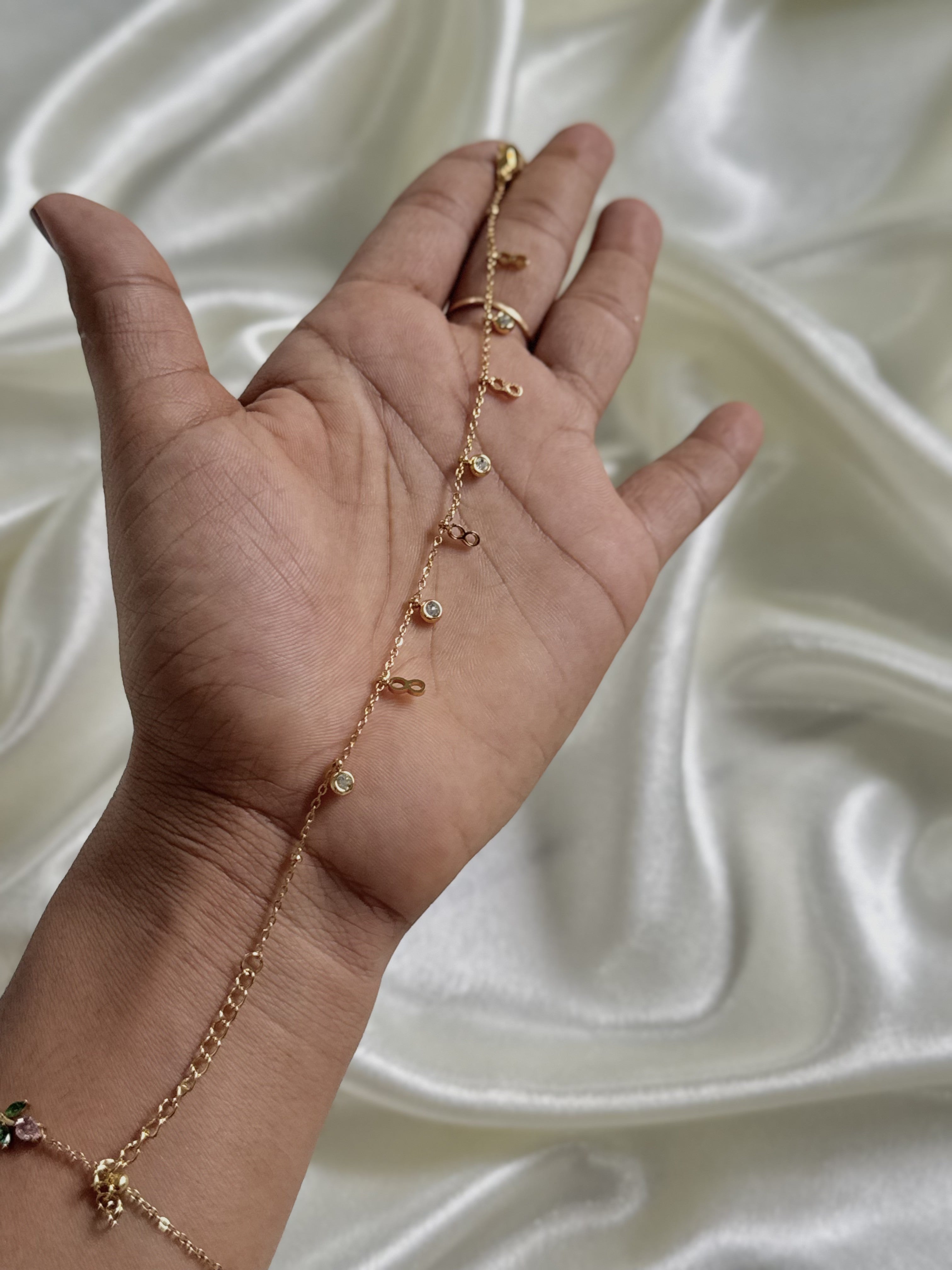 Infinity Hanging Bracelet