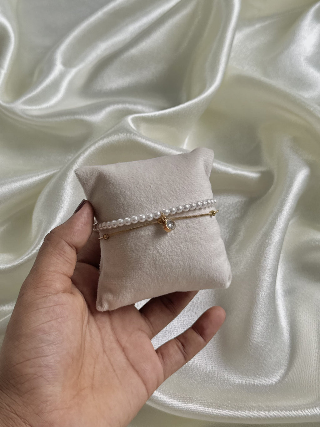 Twilight Pearl Duo Bracelet