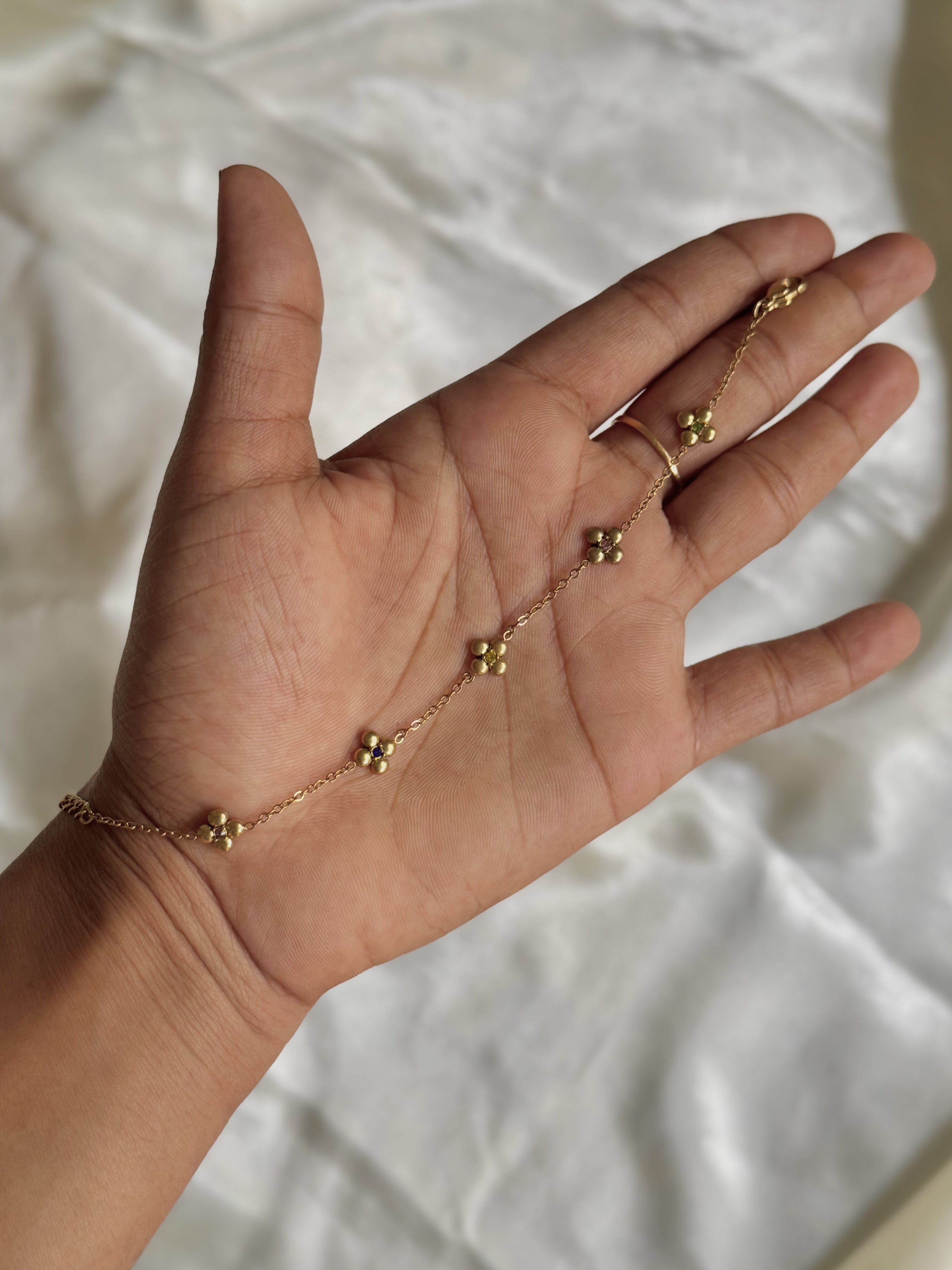 Golden Petal Bracelet