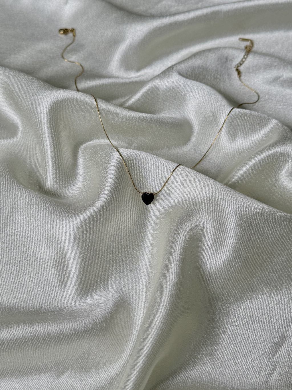Black Heart Necklace