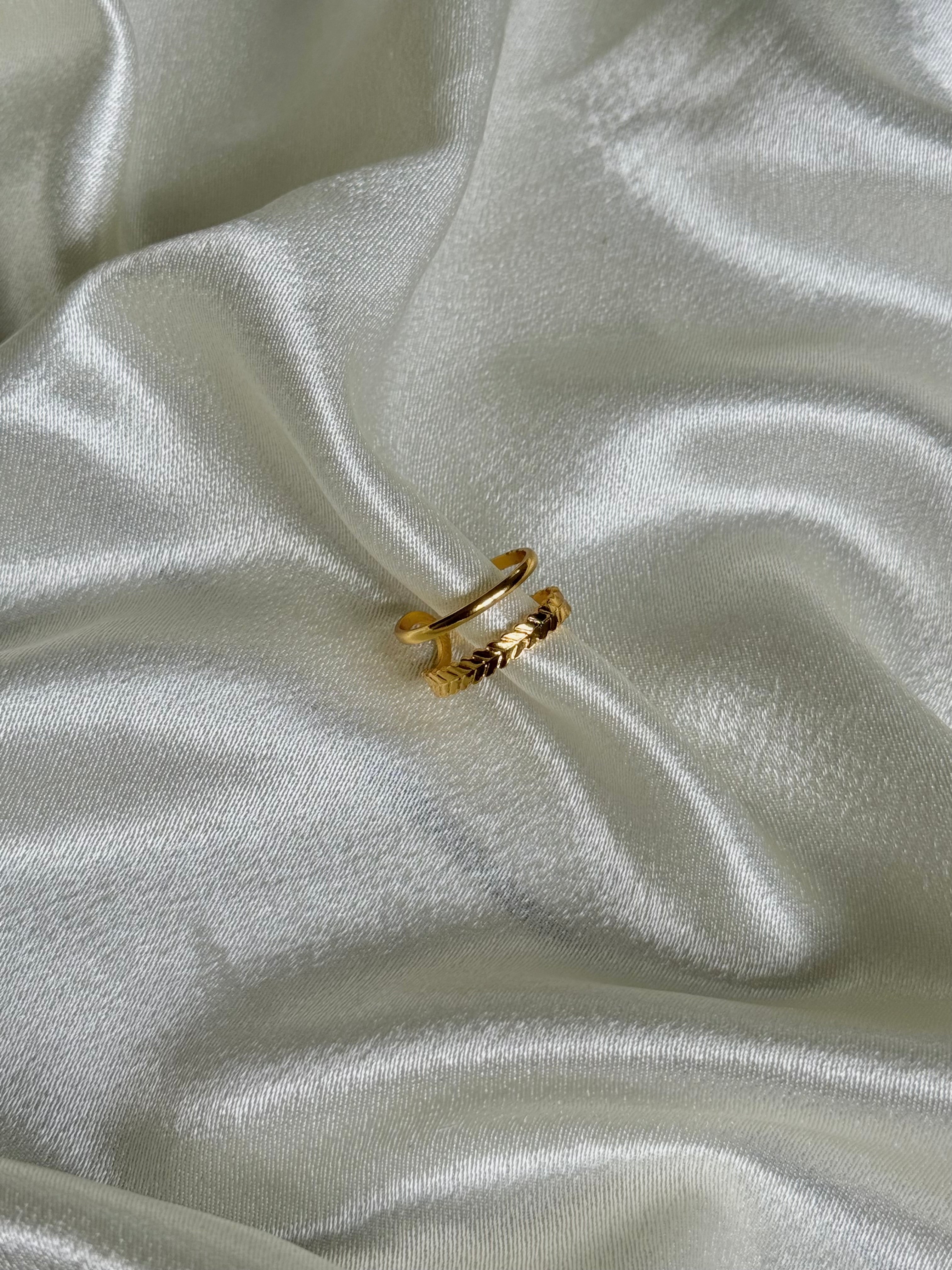 Golden Ivy Ring