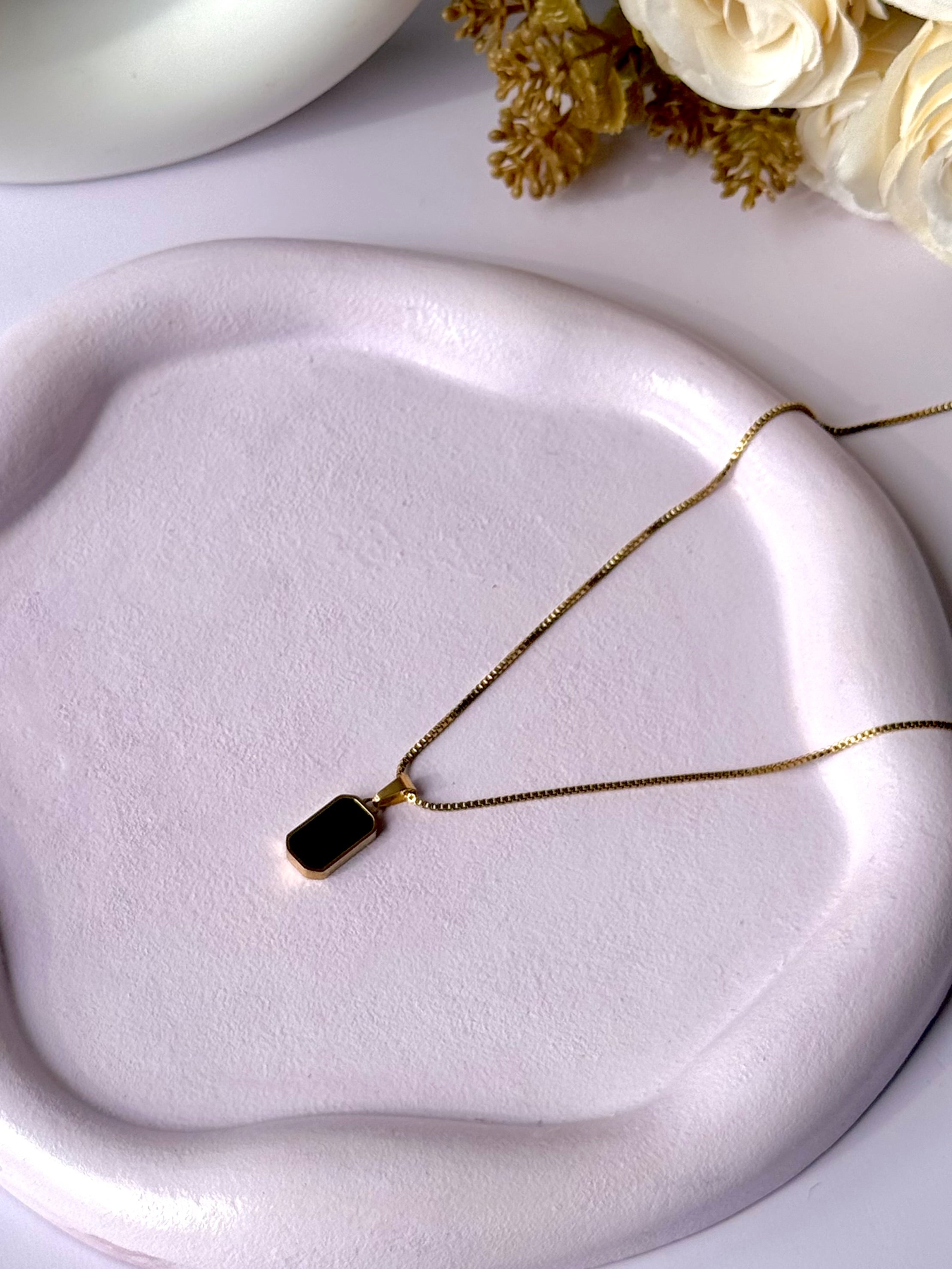 Eclipse duo necklace