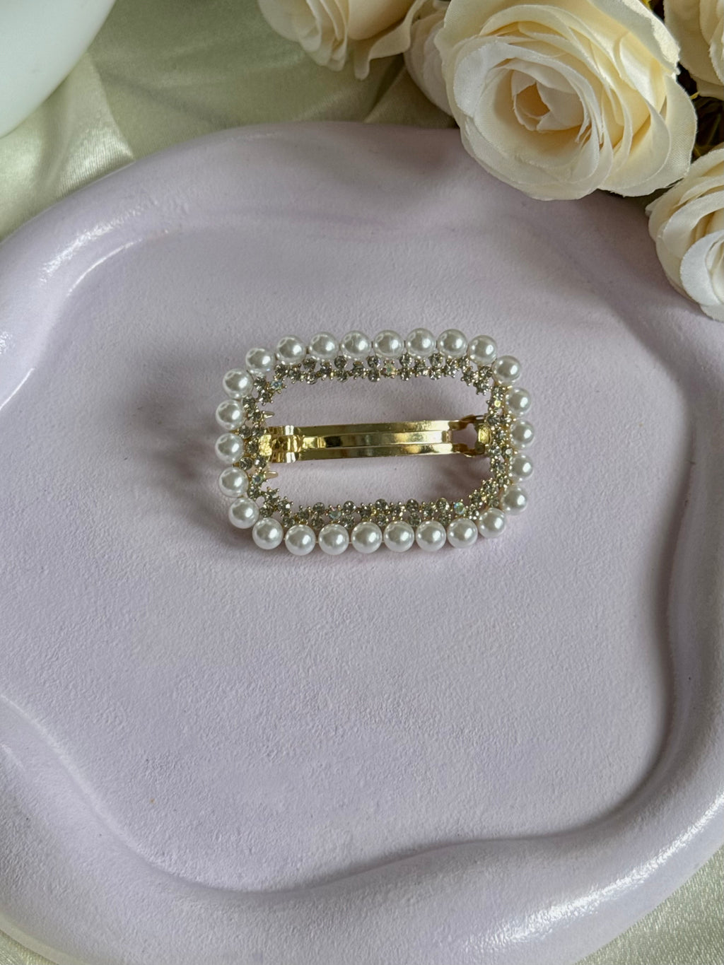 Pearl Étoile Clip 🤍✨