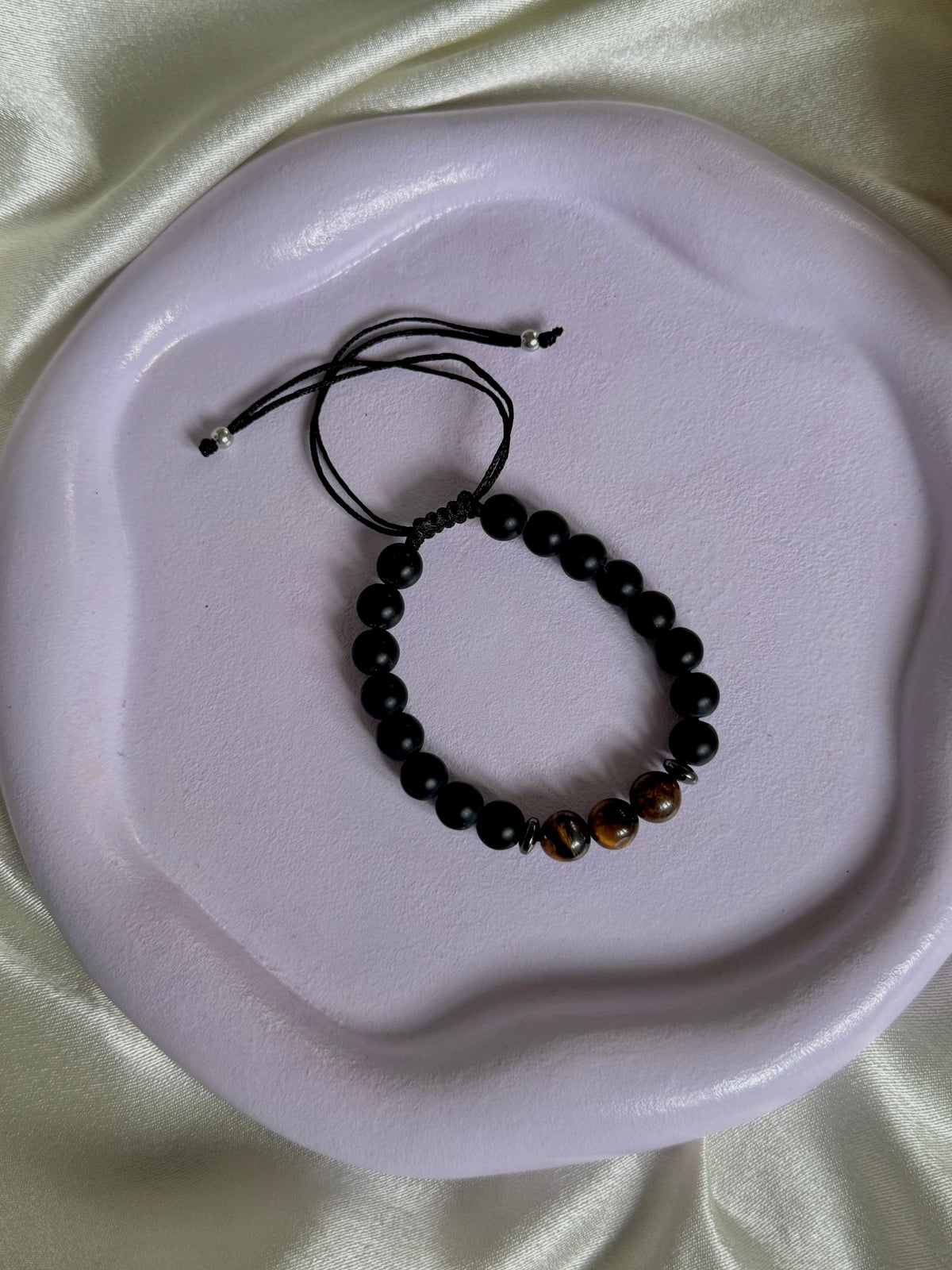 Obsidian Tiger Bracelet