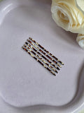 Cocoa Daze Snap Hair Clips (set of 5)
