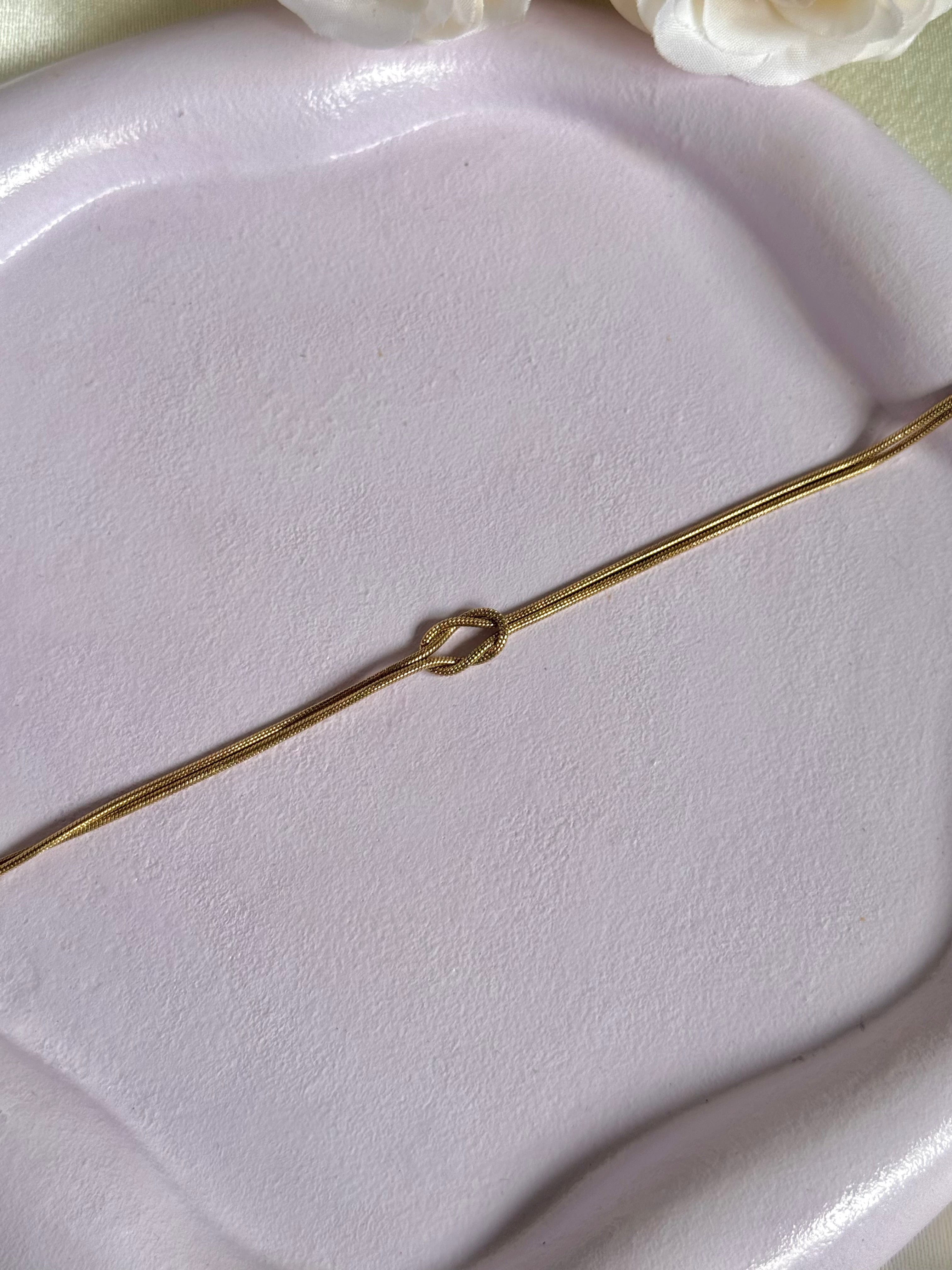 Knot bracelet