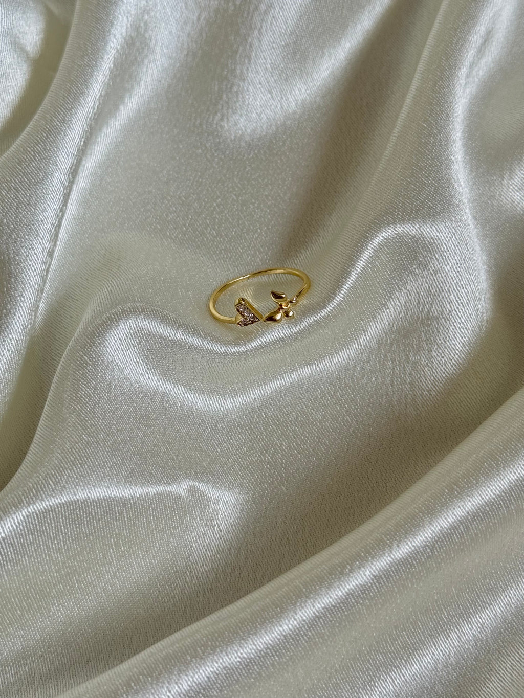 Butterfly Heart Ring