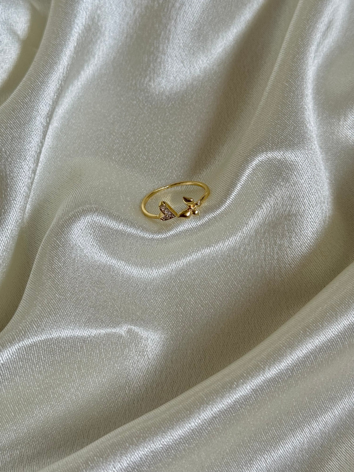 Butterfly Heart Ring
