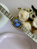 Timeless Blue watch (silver)