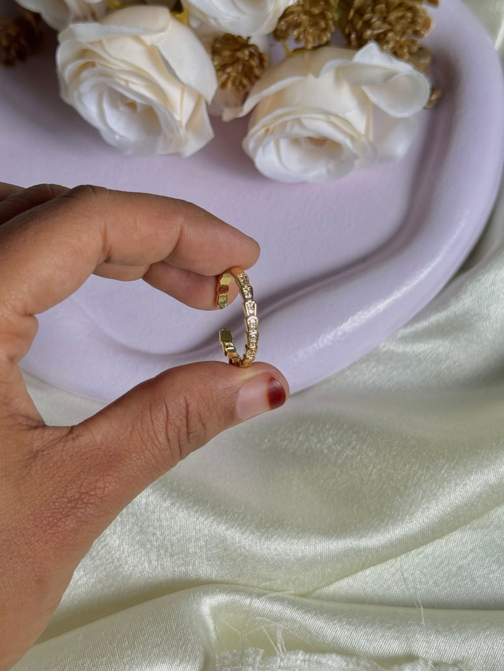 Celeste spark ring (adjustable)