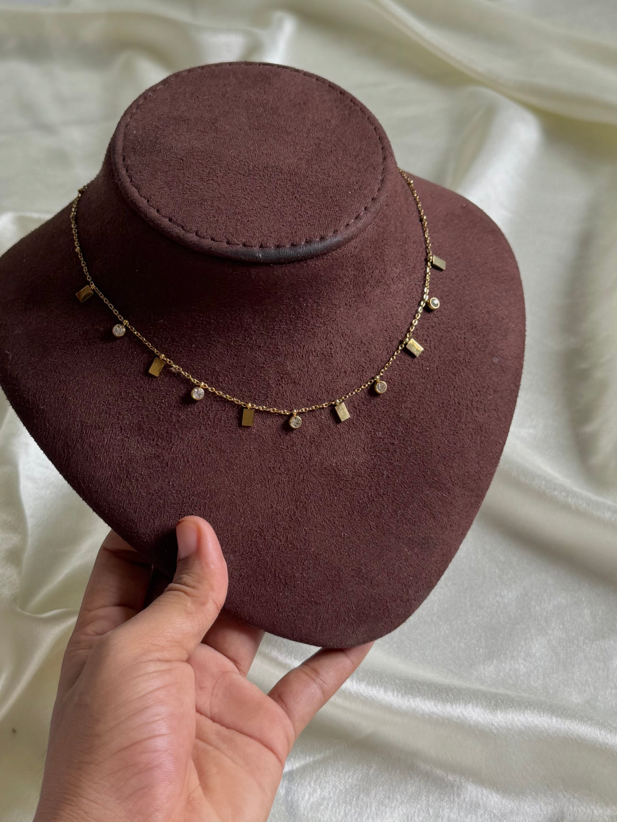 Elan charm necklace