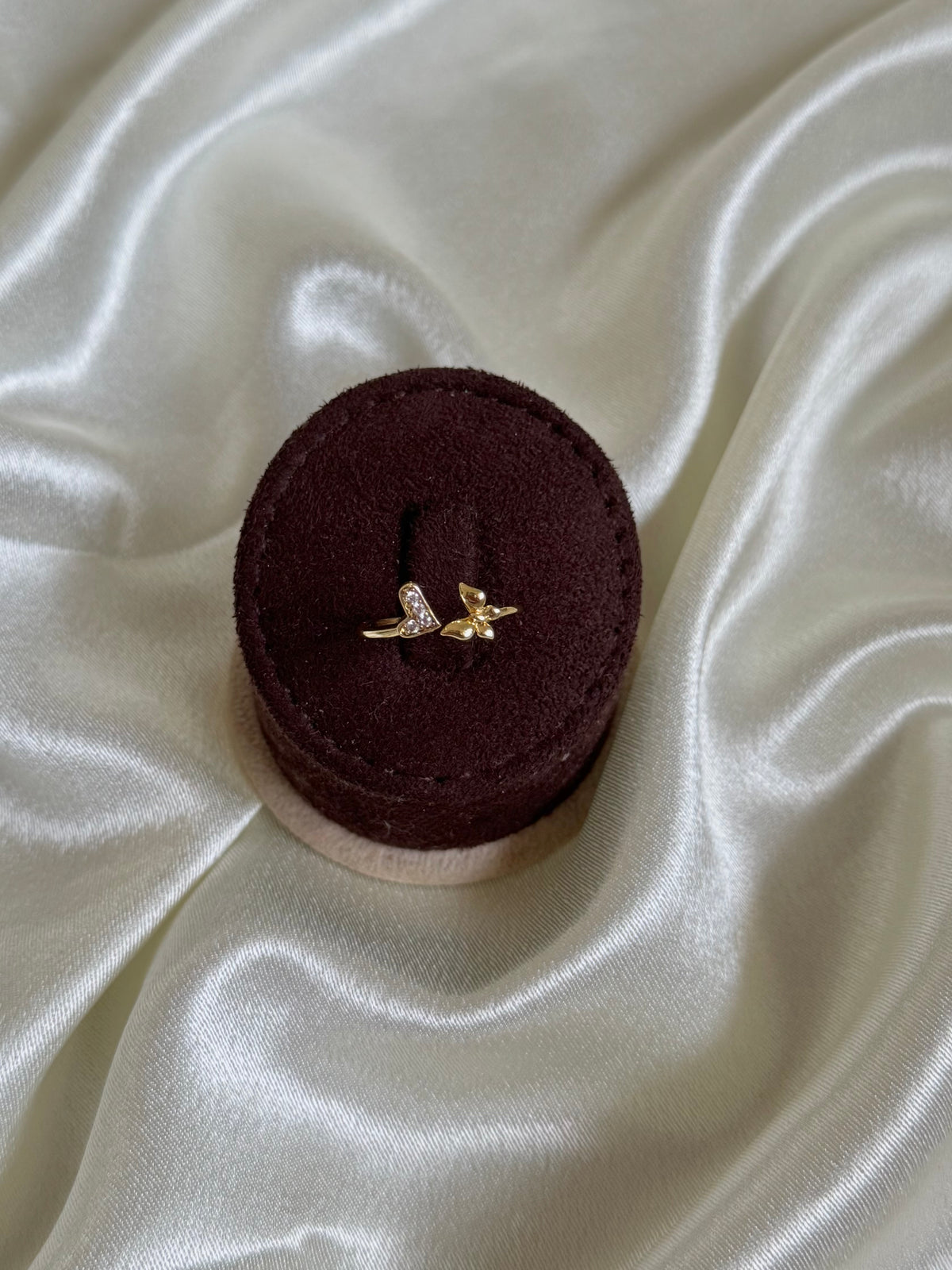 Butterfly Heart Ring